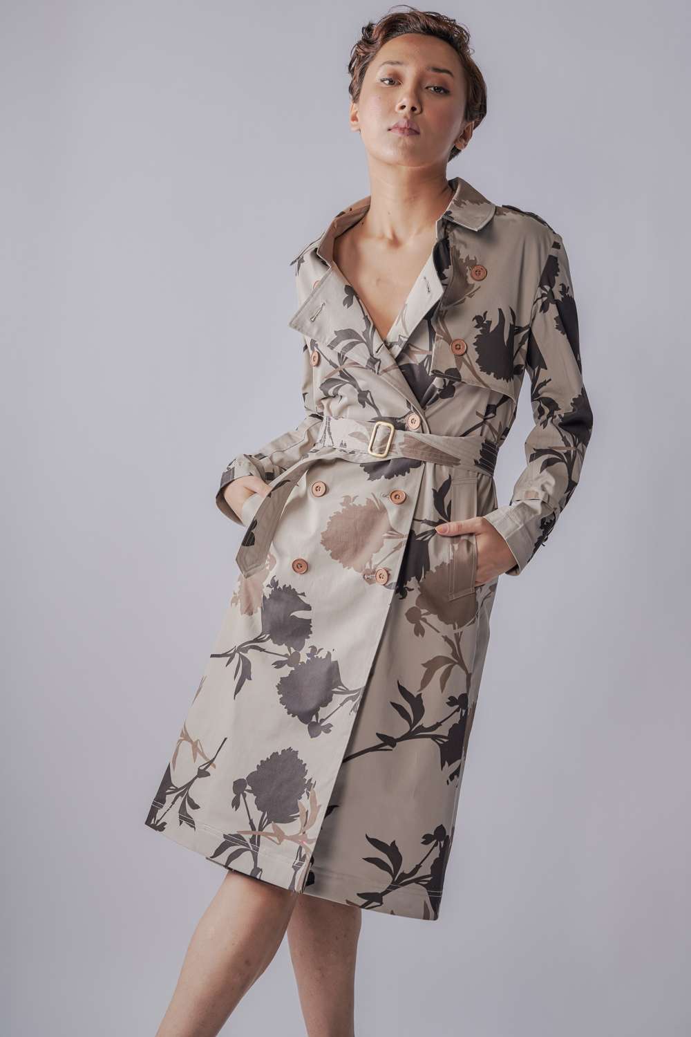 Buy Sneha Arora Soft Beige Cotton Outer Wear