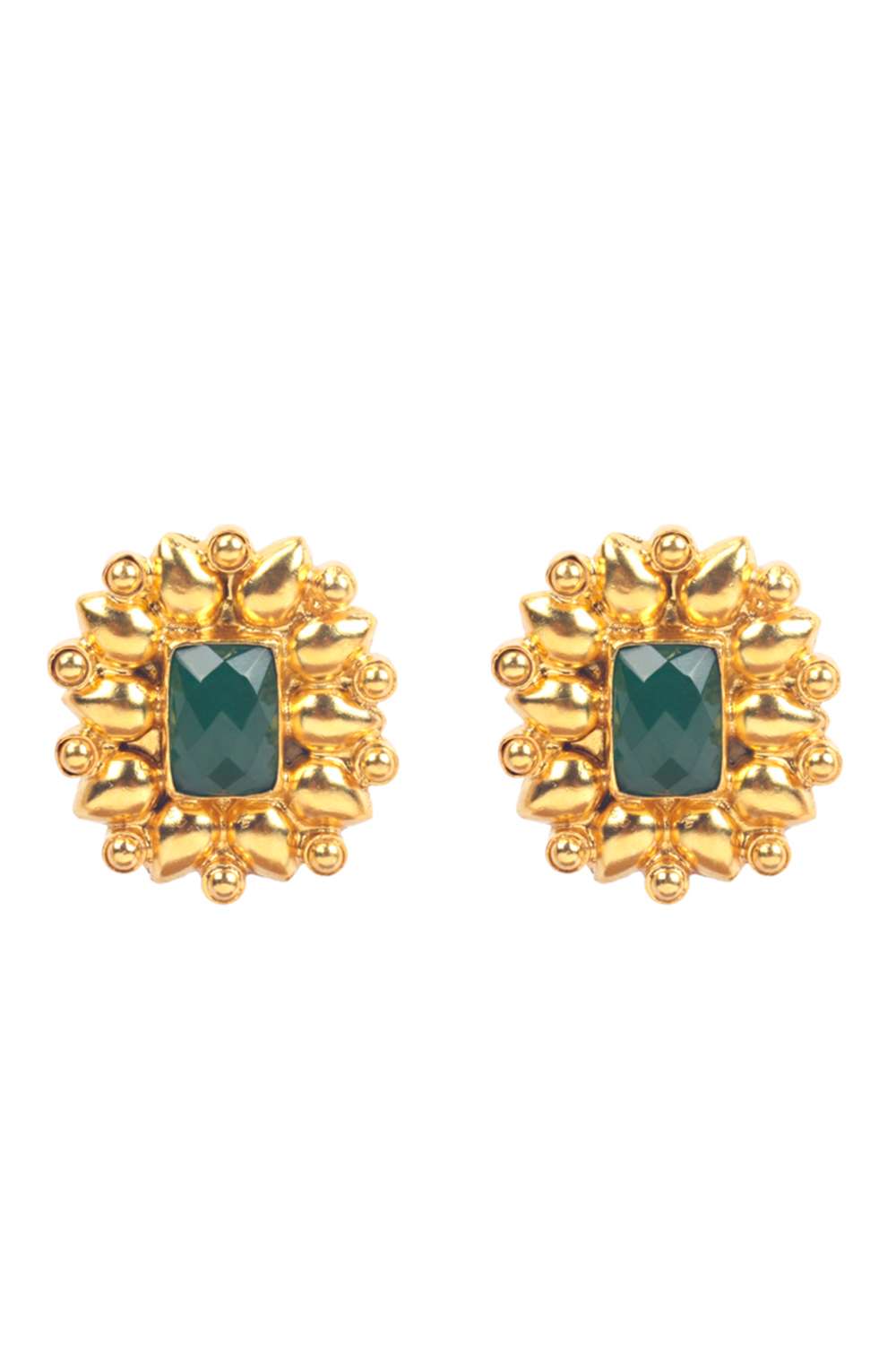 Shop Rubans 24k Gold plated Kundan Studded Pearls NecklaceEarring   Maangtikka Set Online at Rubans