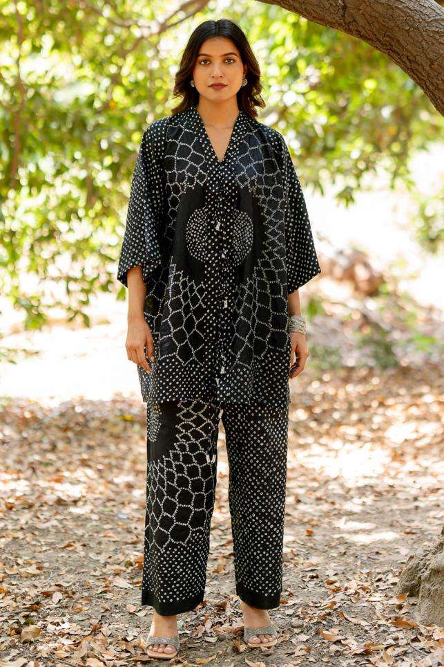 【ANDRESD】flocky dot pants dress flocky dot pants dress / ANDRESD