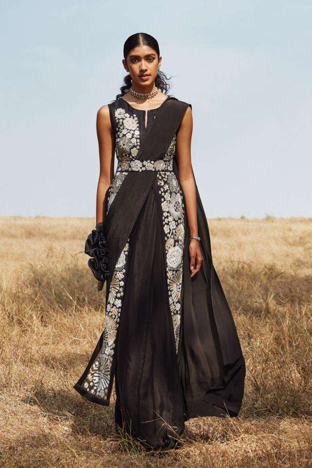 ORIMI PERFECT SLACKS (LAME STRIPE)size3