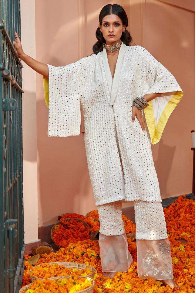ジャケット・アウター Ethnic Embroided Design No Collar Jacket Amazon.com: ETHINUMATIC Indian Embroidered Jacket, Jacket