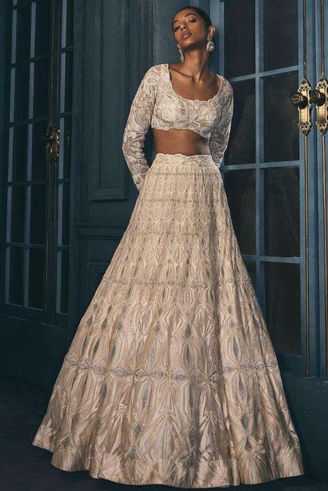 Buy Ritika Mirchandani Soft Black Net,Georgette, crepe Jacket Sets