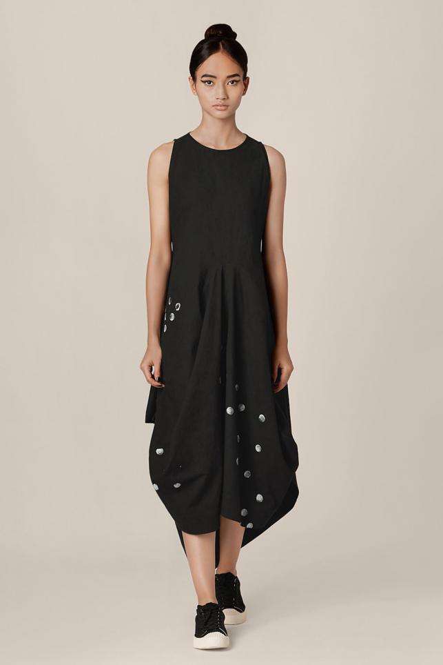 Black cherry cotton dress tanakadaisuke daisuke tanaka Black cherry cotton dress tanakadaisuke daisuke tanaka